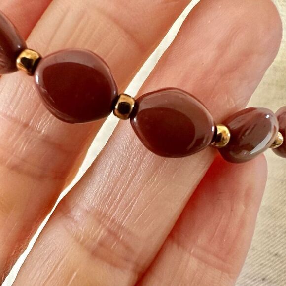 Red jasper necklace - Picture 6 of 8